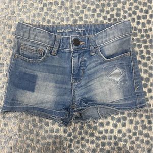 Girls gap kids, jean shorts size 7